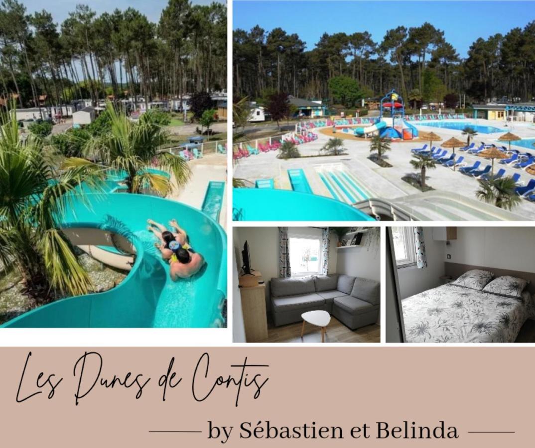 Sbvacances Tout Confort 2Ch Et 1Sdb, Environnement Calme Et Verdoyant Dans Camping 4 Etoiles Saint-Julien-en-Born Buitenkant foto