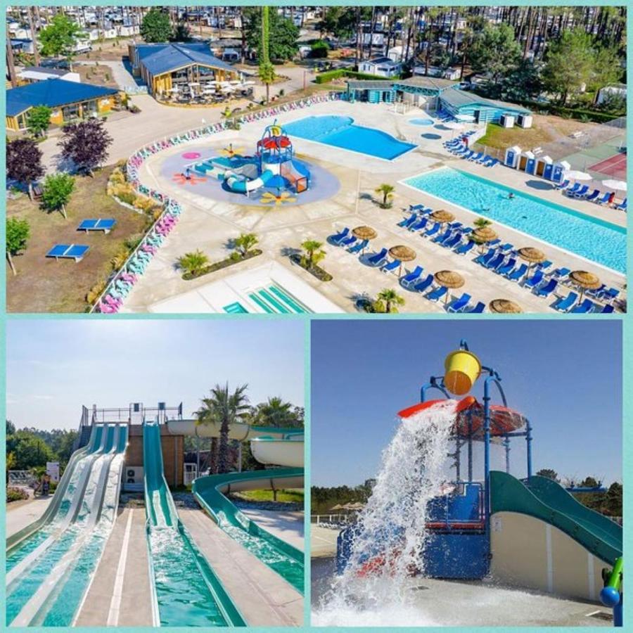Sbvacances Tout Confort 2Ch Et 1Sdb, Environnement Calme Et Verdoyant Dans Camping 4 Etoiles Saint-Julien-en-Born Buitenkant foto